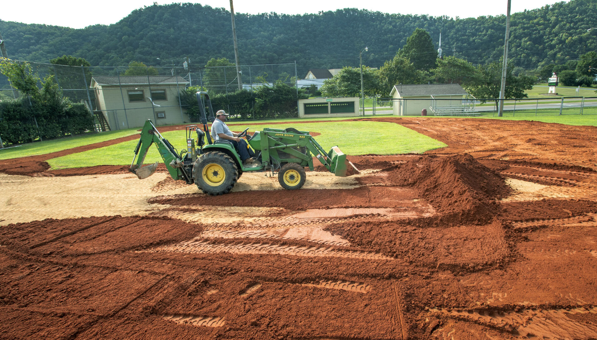 Infield work